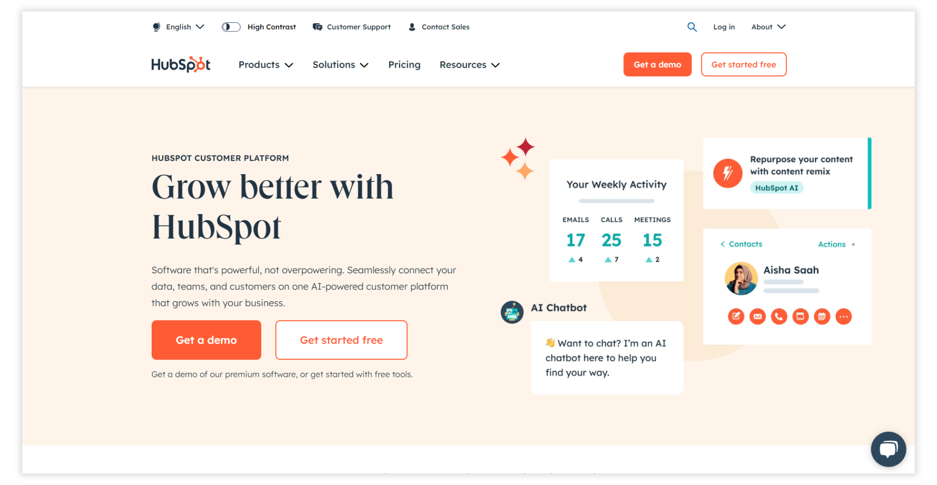 HubSpot sales engagement platform