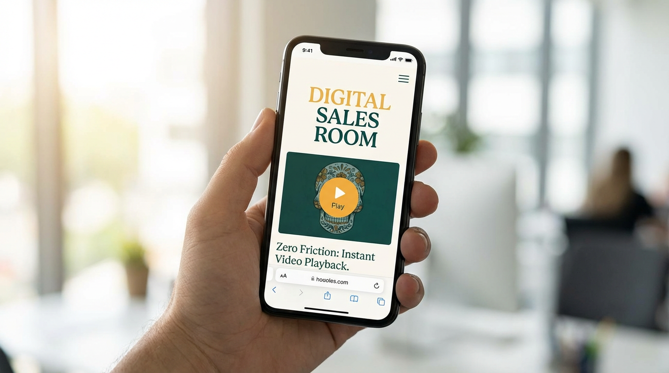 Mobile Experience - How your sales assets look on any device