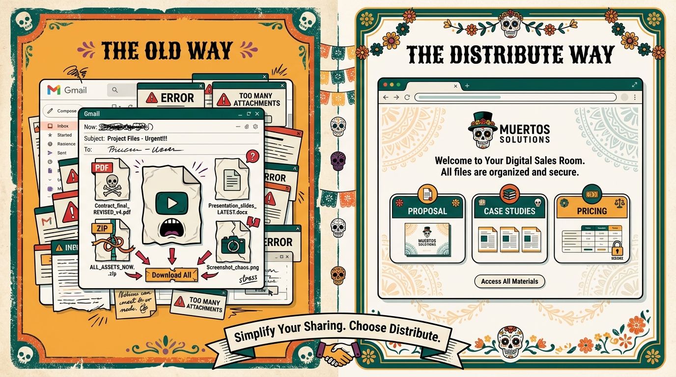 PDF Attachment vs Digital Sales Room
