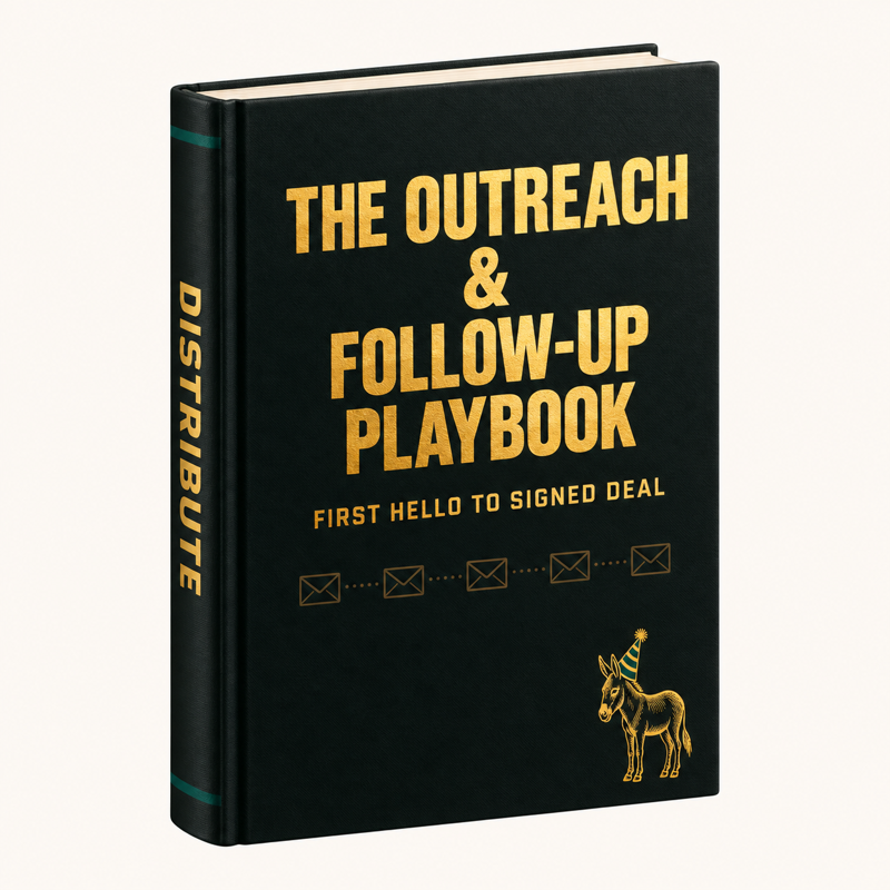 The Outreach and Follow-Up Playbook product box