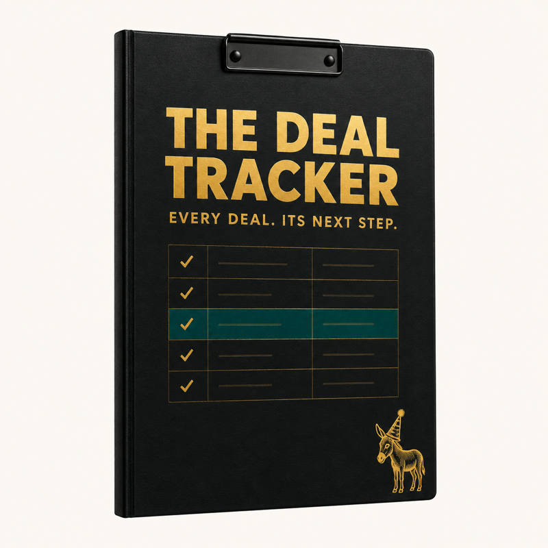 The Deal Tracker product box