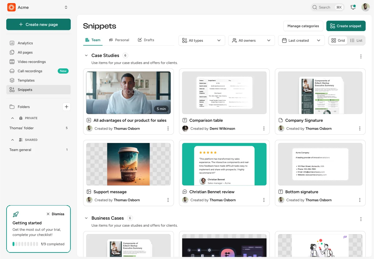 Your Content Library